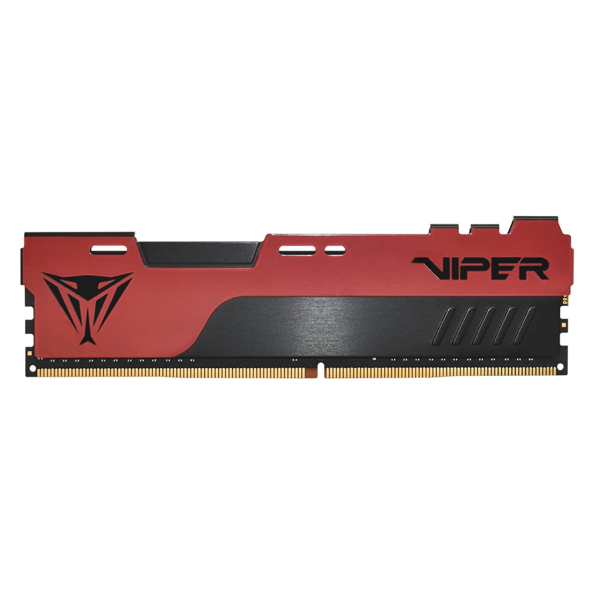 Patriot Memory Viper Elite II DDR4 3200 32GB (1x32GB) C18 Modulo di Memoria Gaming RAM XMP 2.0 Nero/Rosso