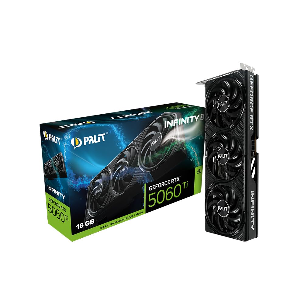 Palit GeForce RTX 5060 Ti Infinity 3 (16 GB GDDR7/PCI Express 5.0/2572 MHz/28000 MHz)