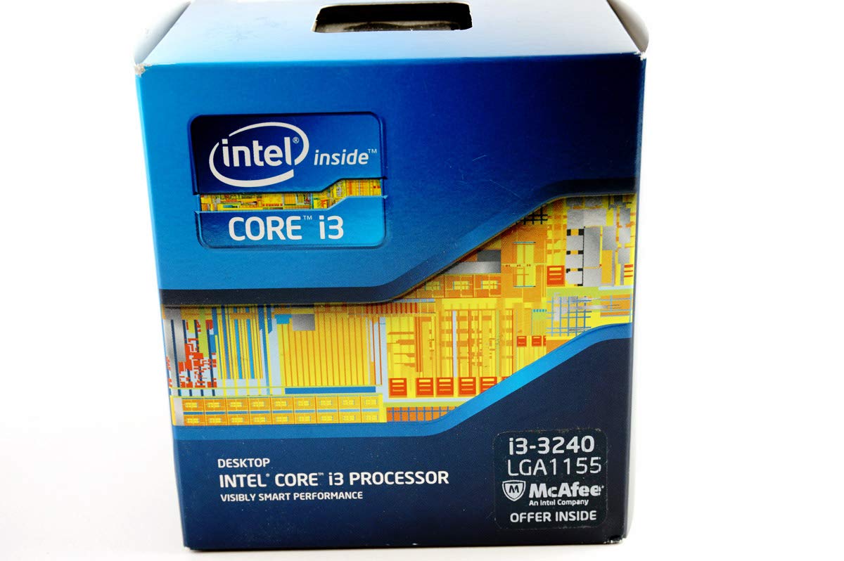 Intel Core i3-3240 3,4 GHz 3 MB Smart Cache - Processore (3.40 GHz), 3a generazione di processori Intel® CoreTM i3, 3,4 GHz, LGA 1155 (Socket H2), PC, 22 nm, i3-3240)