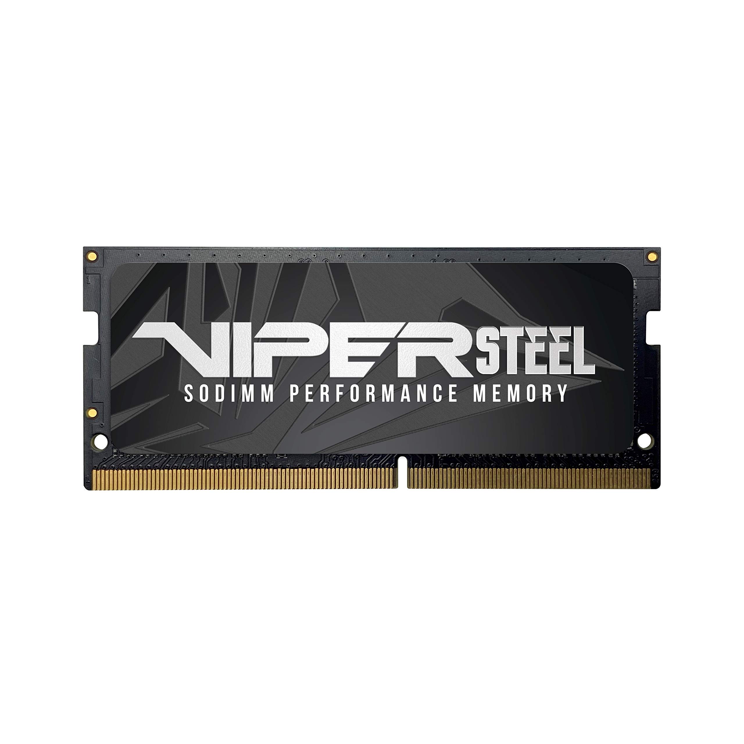 Patriot Viper Steel SODIMM DDR4 2400 16GB (1x16GB) C15 Memoria per PC Portatili Gaming XMP 2.0 Grigia