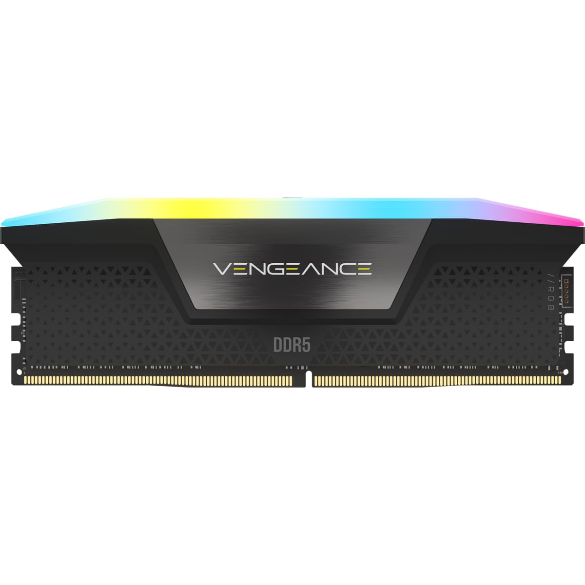 CORSAIR VENGEANCE RGB DDR5 RAM 48GB (2x24GB) 7000MHz CL40 Intel XMP Compatibile iCUE Memoria per Computer - Nero (CMH48GX5M2B7000C40)