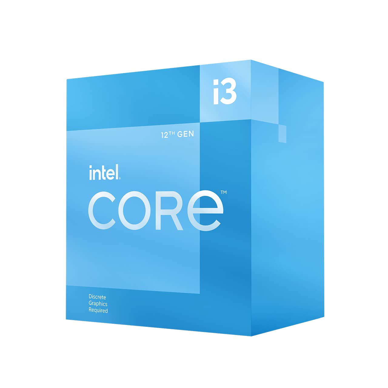 Intel® Core™ i3-12100F, processore desktop, per sistemi desktop cache 12M, fino a 4,30 GHz