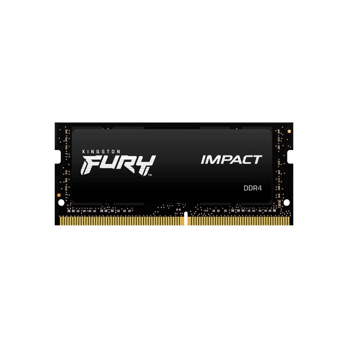 Kingston FURY Impact 8GB 3200MHz DDR4 CL20 Memoria Laptop Modulo Singolo, KF432S20IB/8, per Computer portatile, Nero