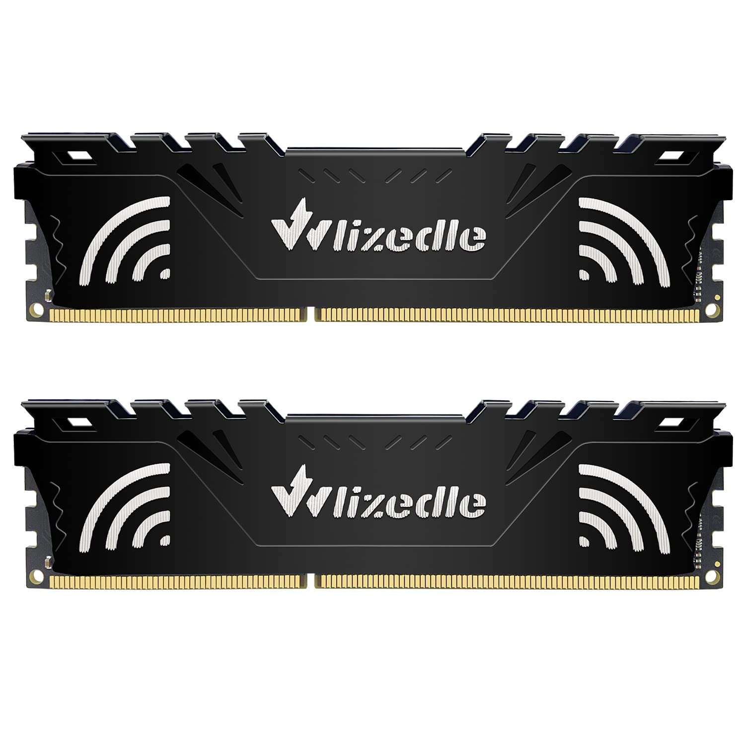 Wlizedle DDR3 Memoria RAM 16GB Kit (2x8GB) 1866MHz CL13 U-DIMM Modulo di Memoria PC3-14900 240-Pin 1,5 V per Desktop Computer, Nero