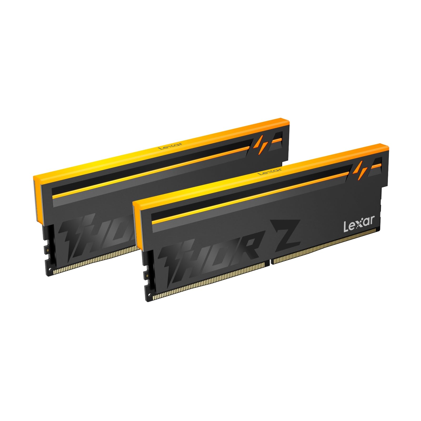 Lexar THOR Z Series RGB RAM DDR5 32GB Kit (2x16GB) 6000 MHz CL36, Memoria Desktop PC UDIMM DRAM 288-Pin, Memoria Computer da gioco DDR5 ad alte Prestazioni Supporto Intel XMP 3.0/AMD EXPO, 1.4V