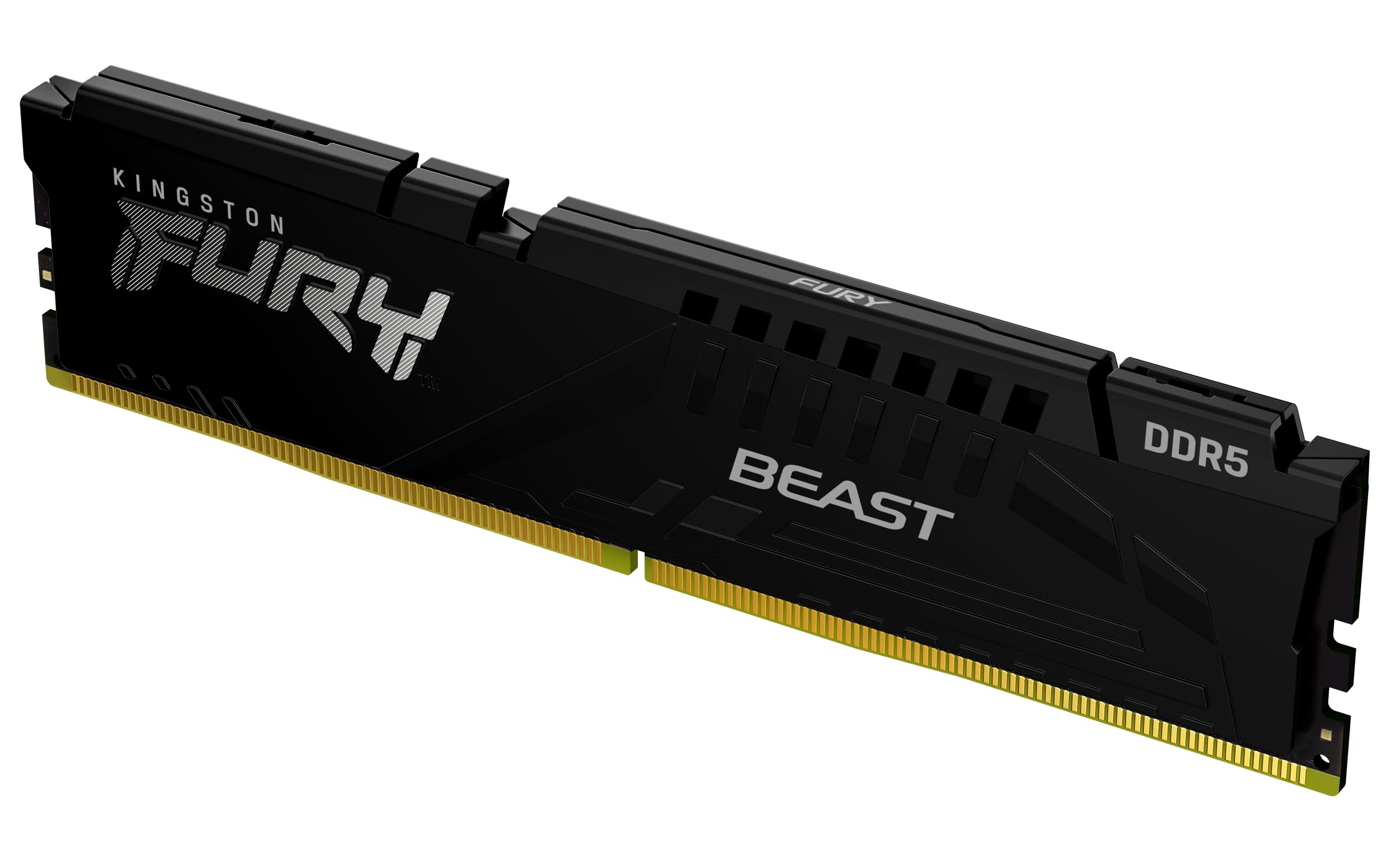 Kingston FURY Beast Nero DDR5 32GB 5600MT/s CL36 DIMM Memoria Gaming per Computer Fissi Modulo Singolo AMD EXPO e Intel XMP - KF556C36BBE-32