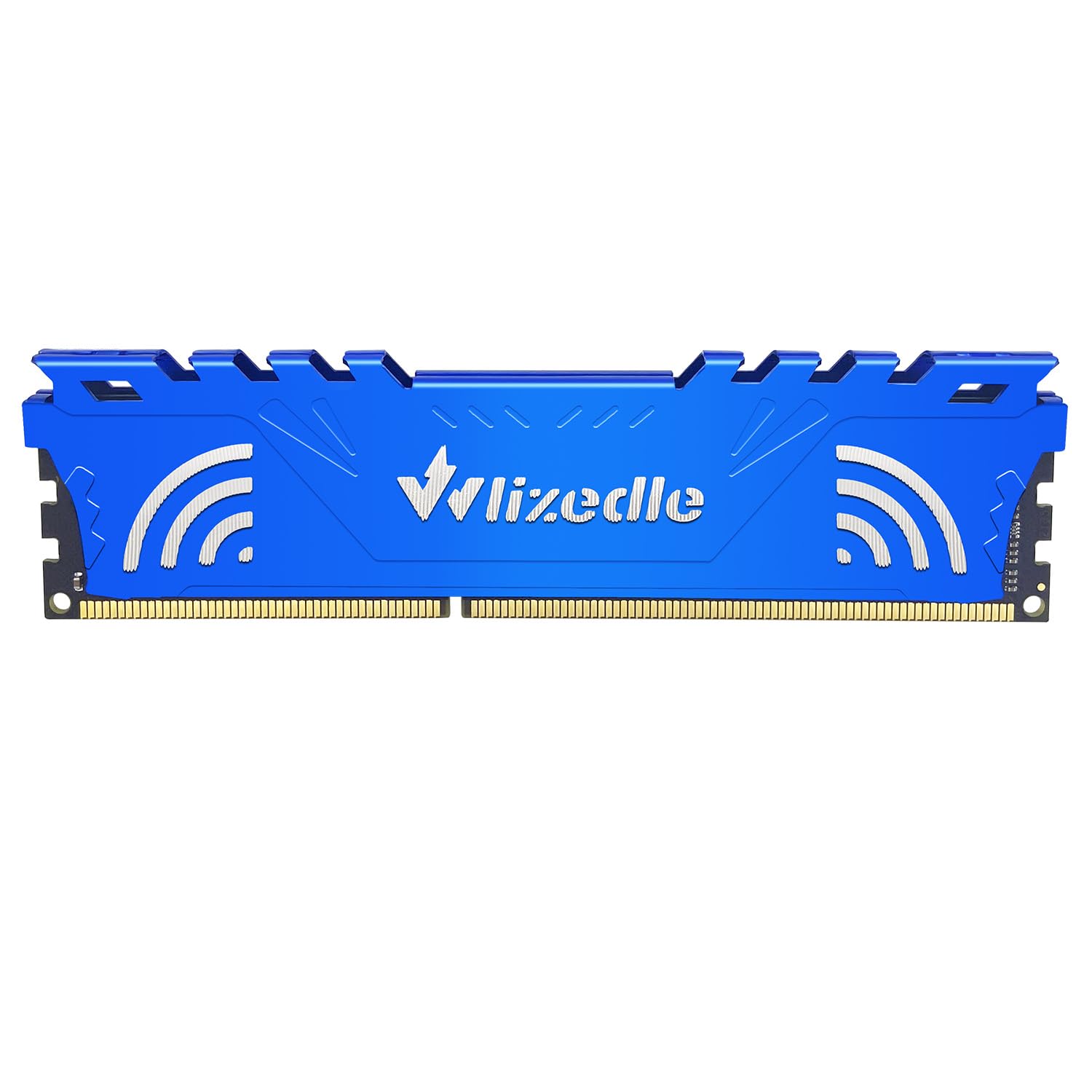 Wlizedle DDR3 Memoria RAM 8GB 1600MHz CL11 U-DIMM Modulo di Memoria PC3-12800 240-Pin 1,5 V per Desktop Computer, Blu