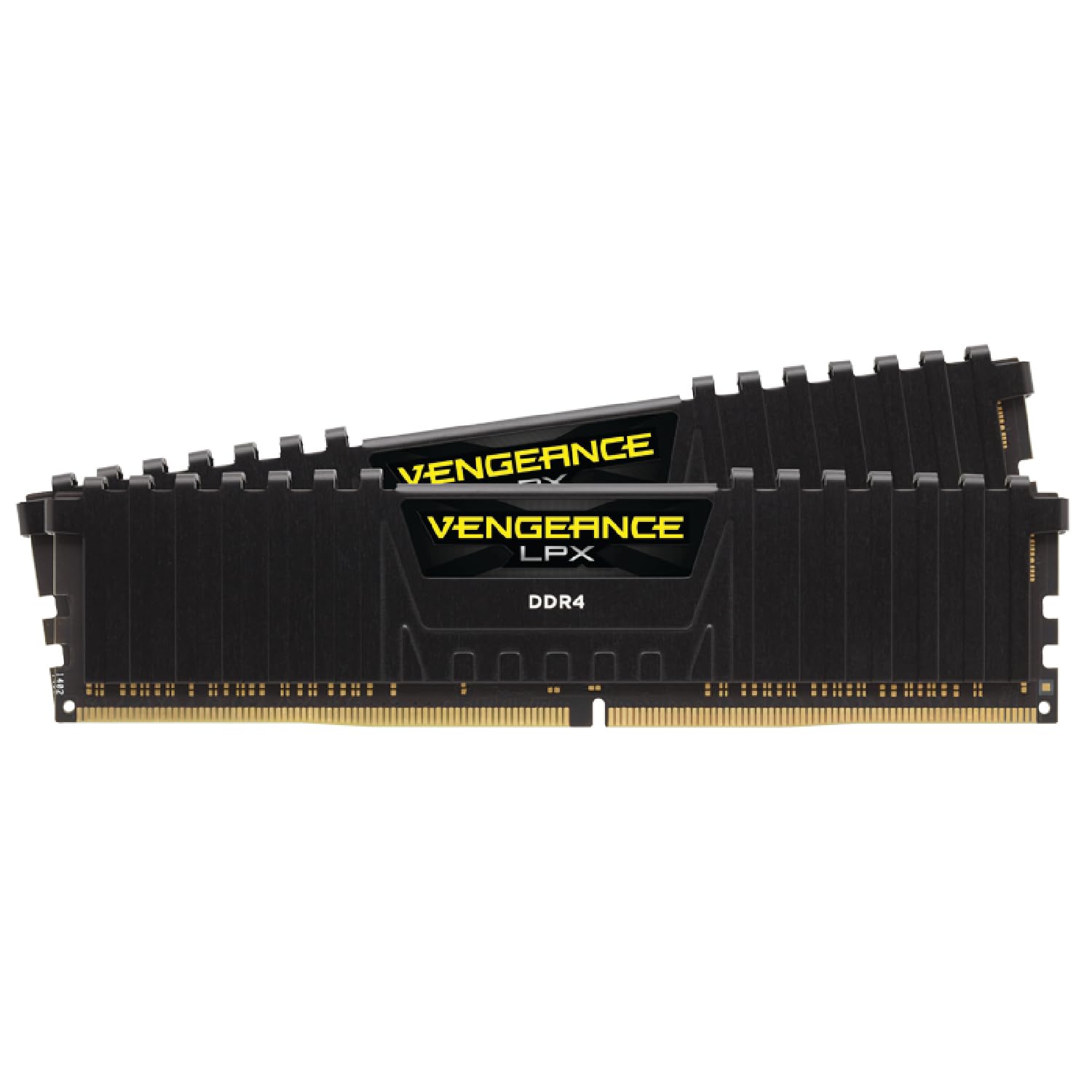 CORSAIR VENGEANCE LPX DDR4 RAM 64GB (2x32GB) 3200MHz CL16 Intel XMP 2.0 Memoria per Computer - Nero (CMK64GX4M2E3200C16)