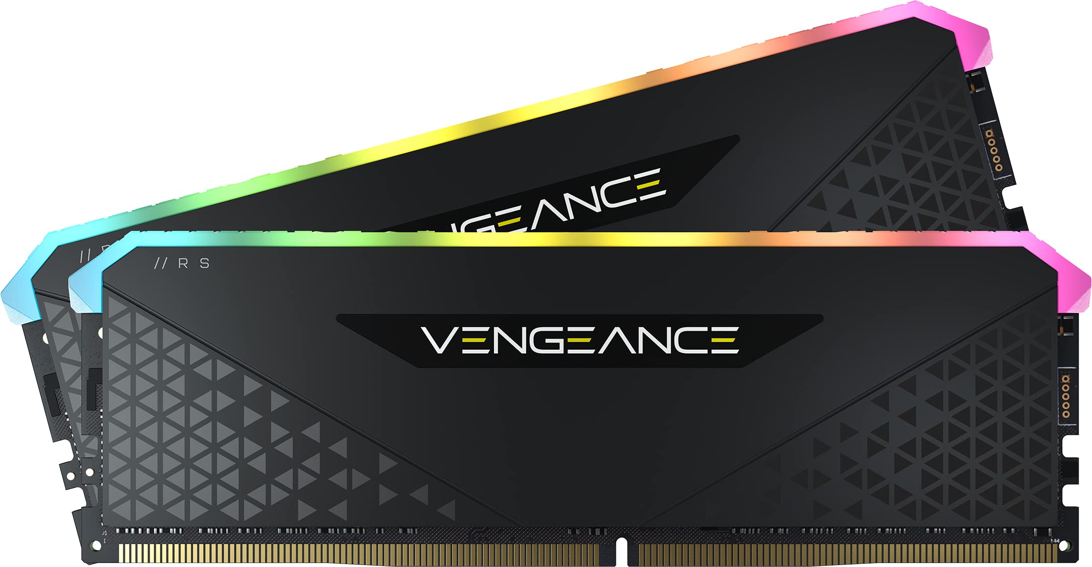 Corsair Vengeance RGB RS 64GB (2 x 32 GB), DDR4 3600MHz C18 Memoria per Desktop (Illuminazione RGB Dinamica, Tempi di Risposta Stretti, Compatibile con Intel & AMD 400/500 Series), Nero