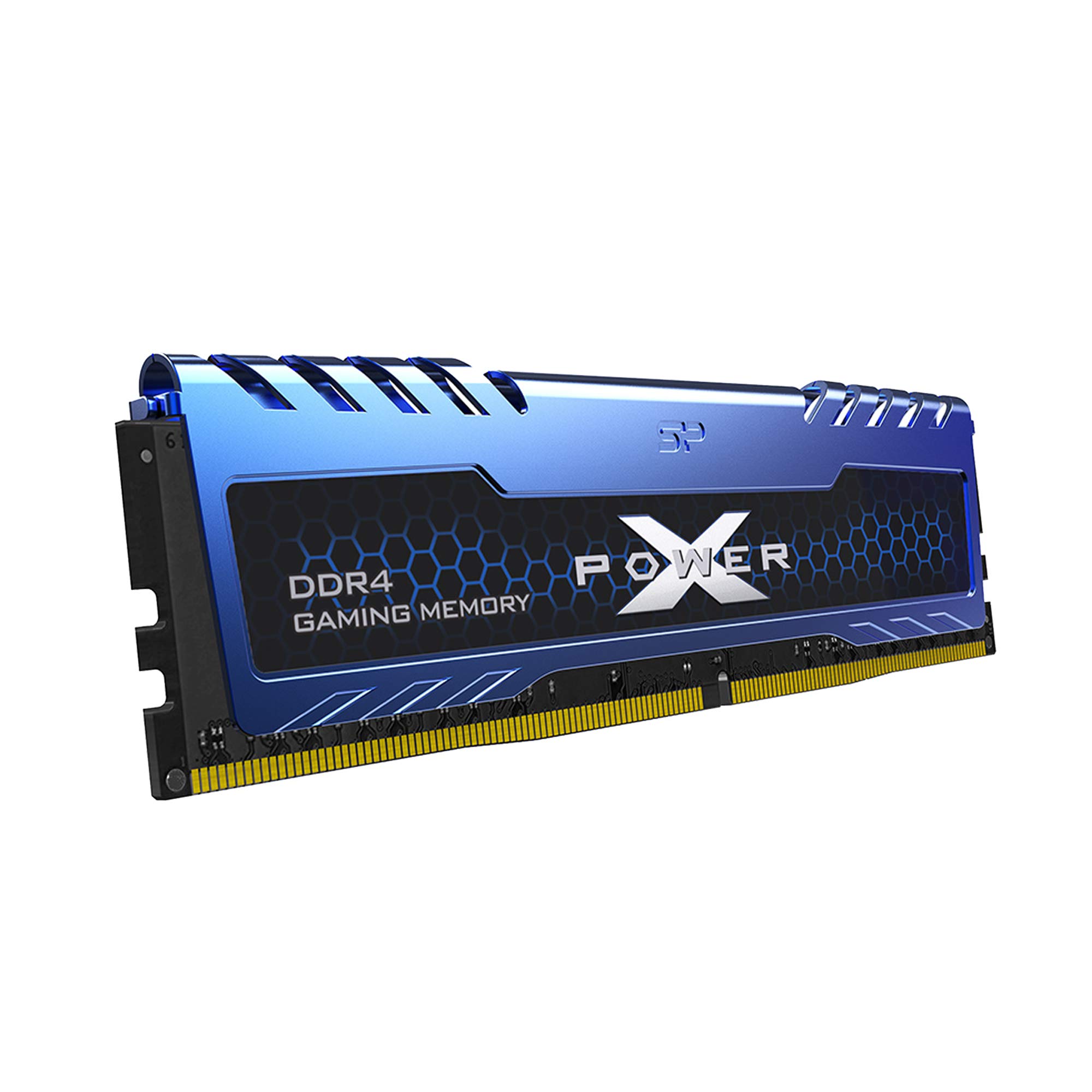 Silicon Power - Modulo di Memoria Desktop XPOWER da 8 GB, a turbina, DDR4, 3200 MHz (PC4 25600), 288 Pin, CL16, 1,35 V, UDIMM, Bassa Tensione