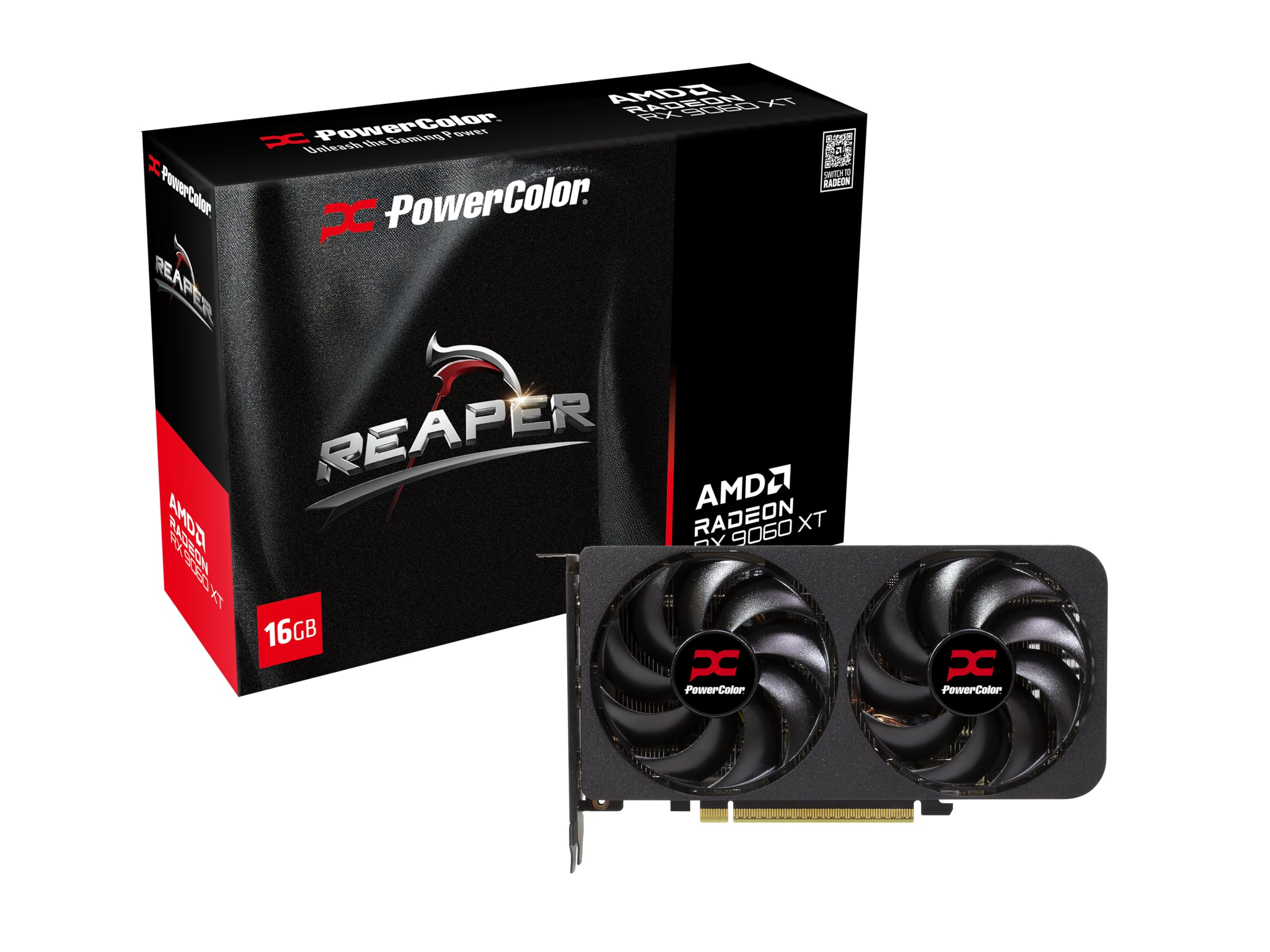 Powercolor Reaper AMD Radeon RX 9060 XT 16GB GDDR6 FSR 4
