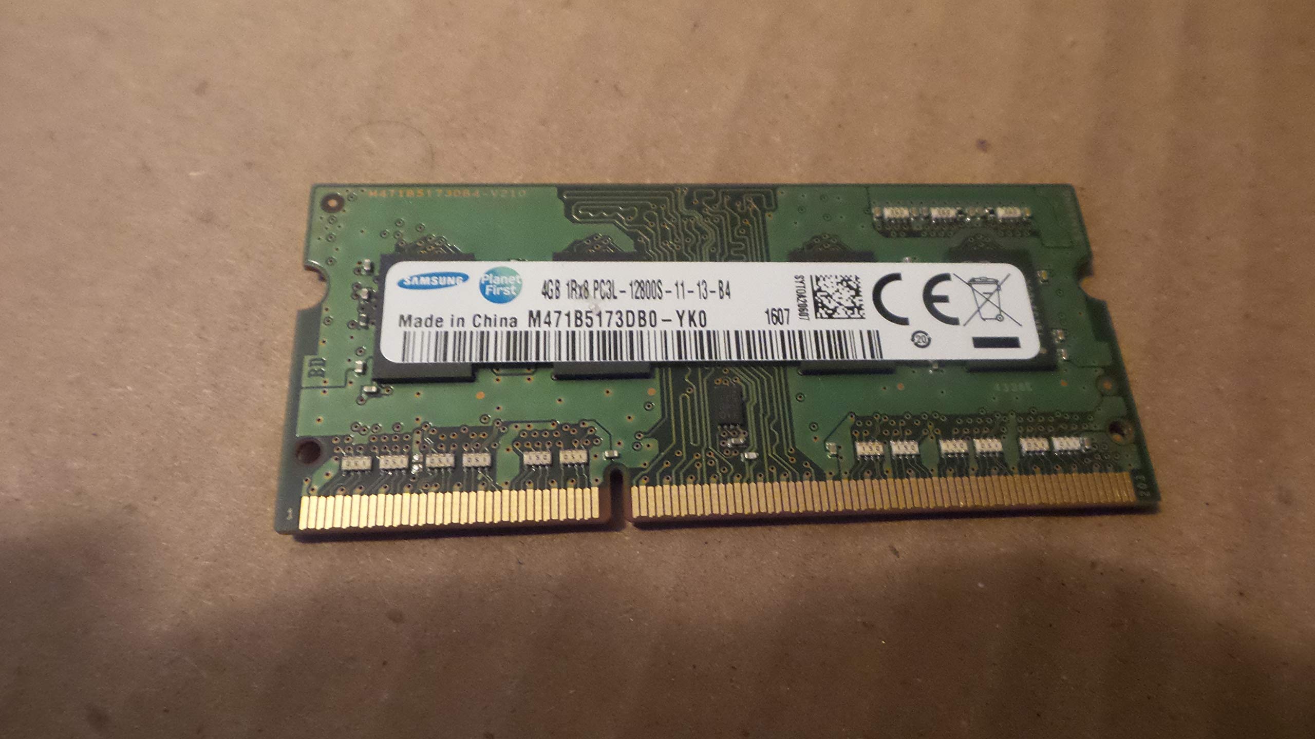 Samsung Memoria RAM da 4GB (1 x 4GB), DDR3 SO-DIMM 1600MHz