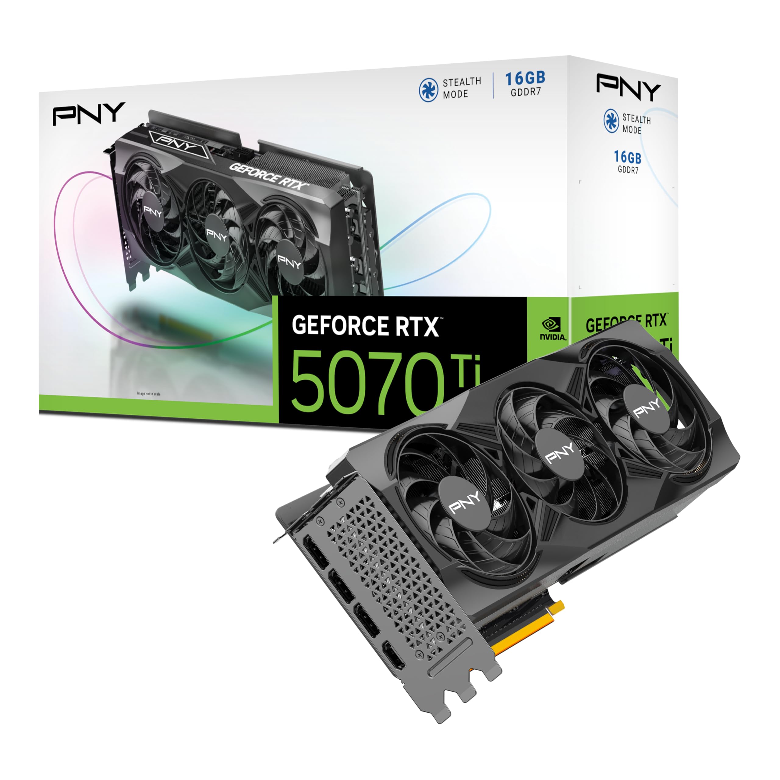 PNY Scheda Grafica GEFORCE RTX™ 5070 Ti 16GB Triple Fan DLSS4