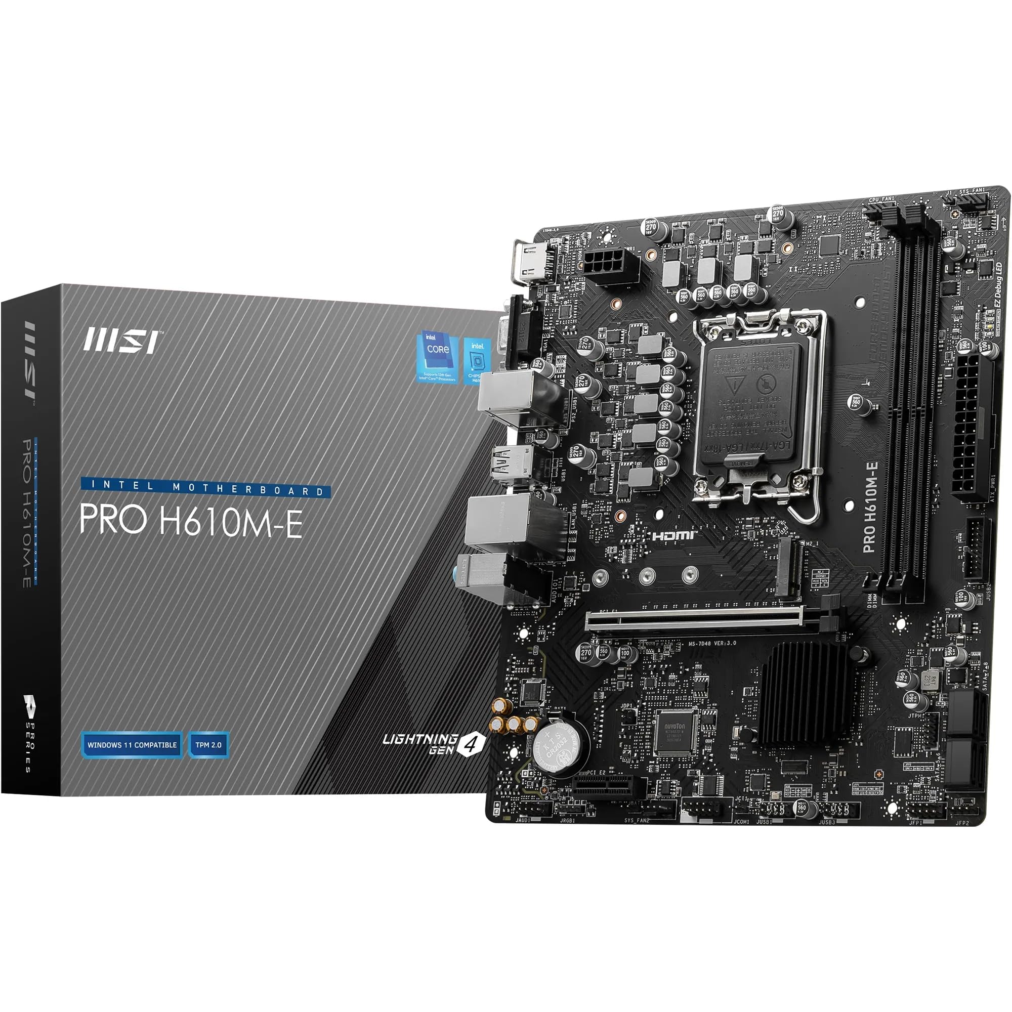 MSI PRO H610M-E Scheda madre