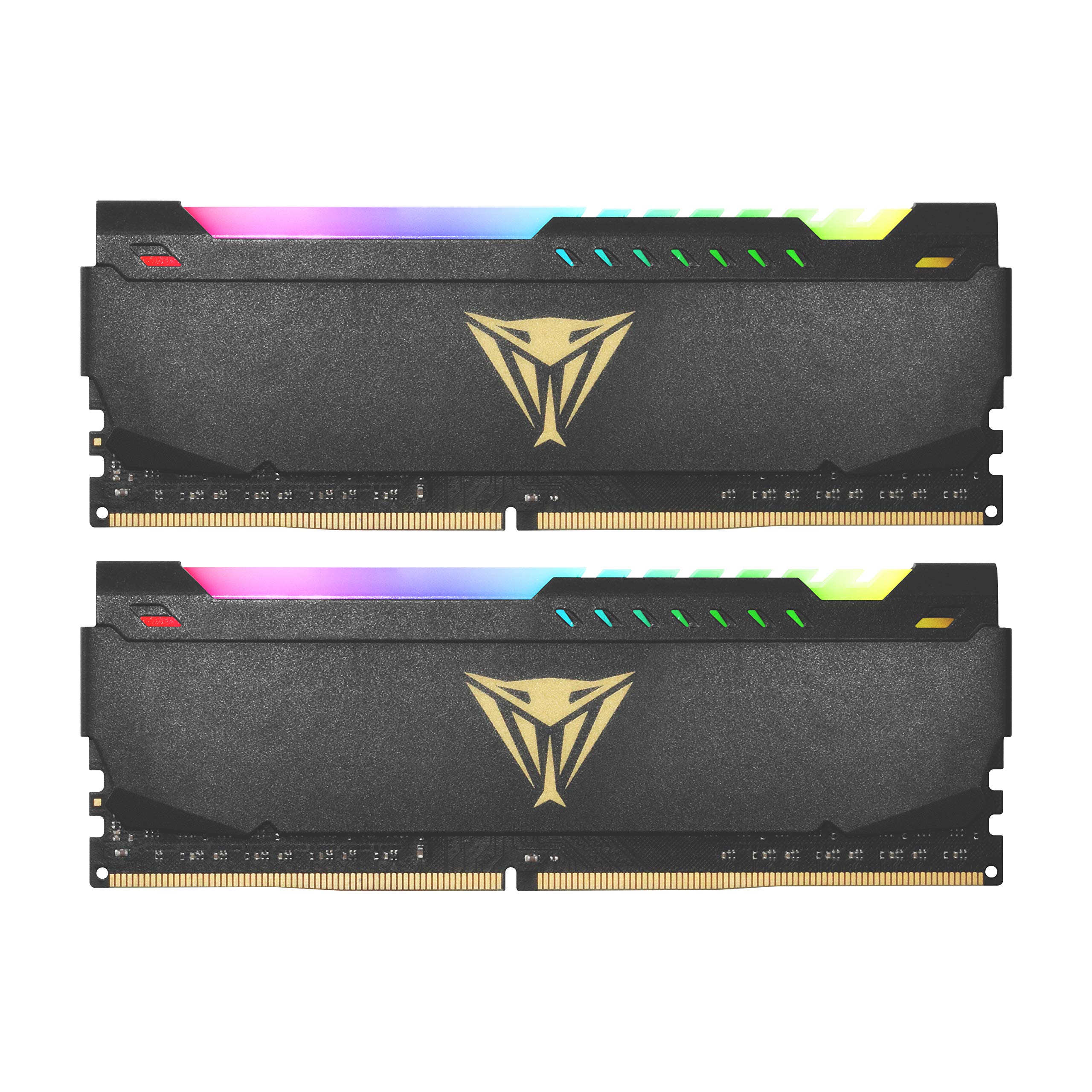 Patriot Memory Viper Steel PVSR464G360C8K - Kit di memoria RAM DDR4 RGB, 64 GB (2 x 32 GB), 3600 MHz, CL18 UDIMM